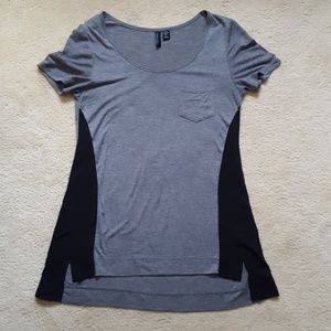 Cynthia Rowley fancy, pocket T-shirt (XS)